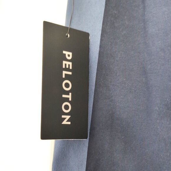 NWT Peloton Seamless Leggings Women's Large Blue Cycling Athletic HO121 Logo - Picture 4 of 9